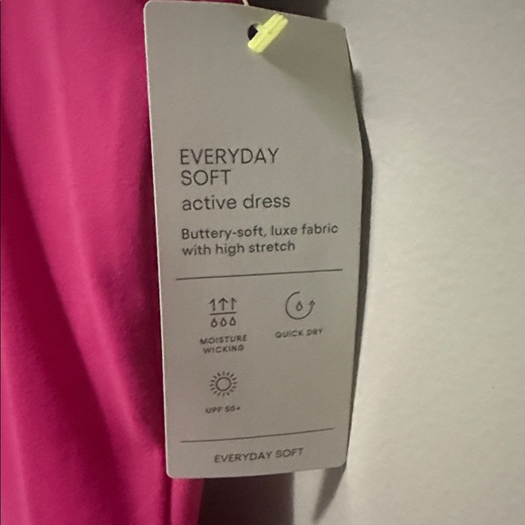 All in Motion Everyday Soft Active Dress | XS Bright Pink | Built-In Shorts - Picture 2 of 10